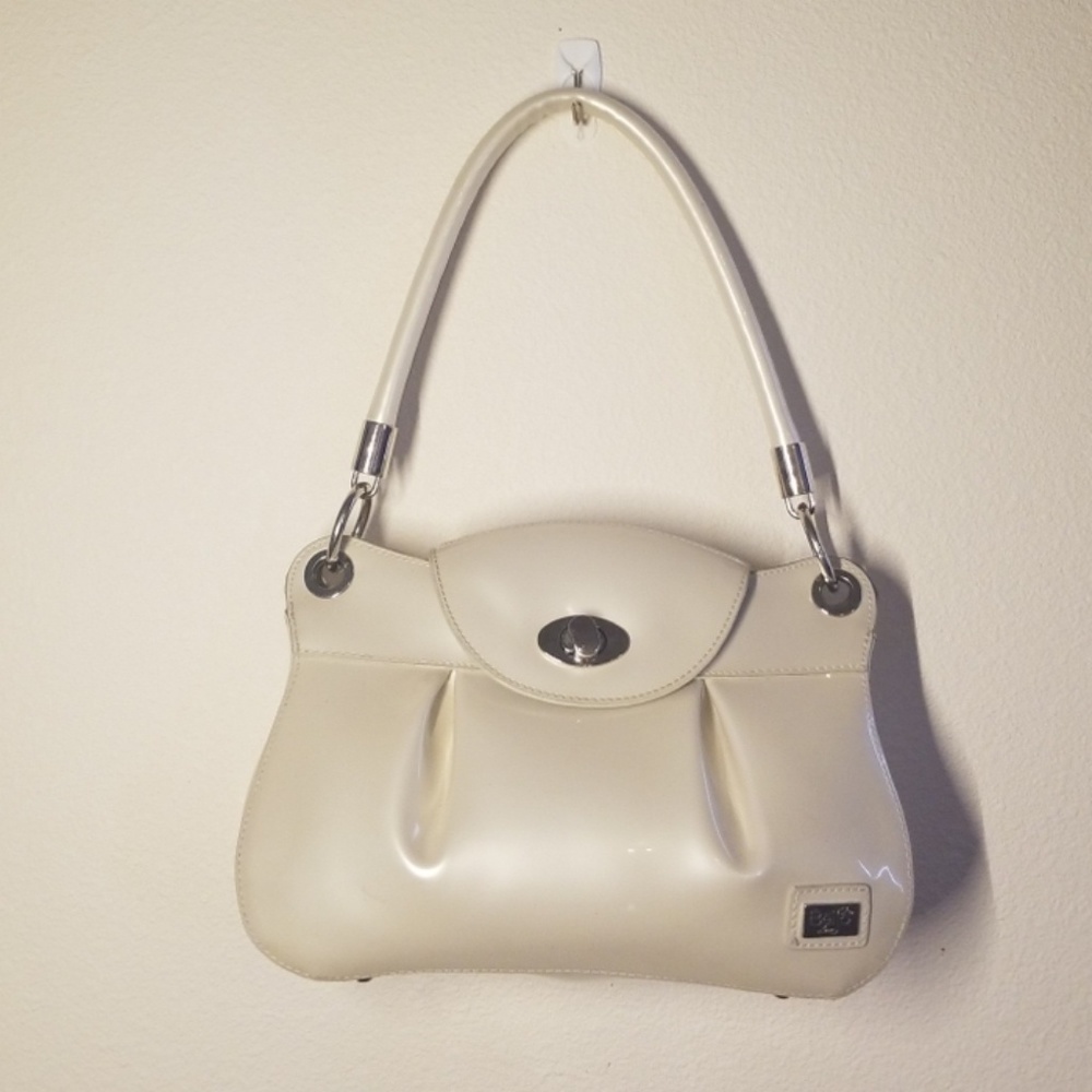 Beijo Patent Shoulder Bag